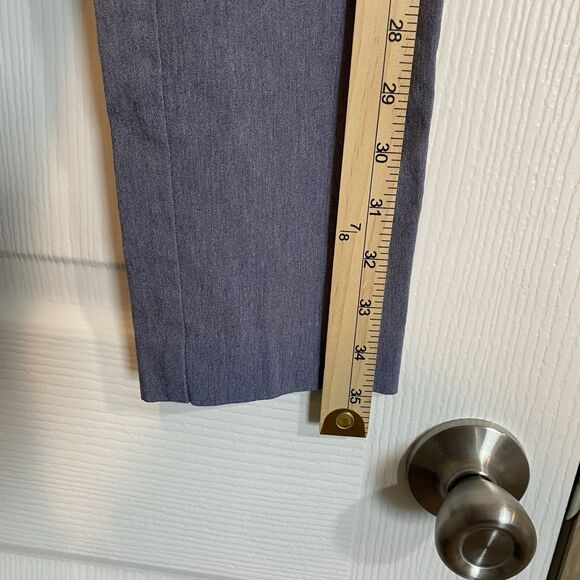 Van Heusen Stretch Pants Women Grey Size 6 Officecore School - Picture 6 of 8